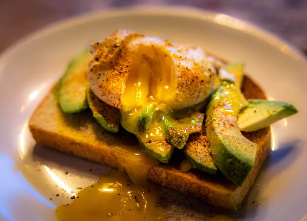 Avocado Toast with a Poached Egg